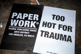 PAPER WORK AD POSTER